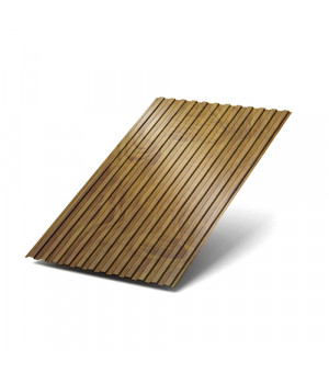 Профнастил МП10-1100-0.5 Золотой Дуб ECOSTEEL_T