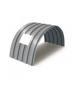 Укрытие для конвейеров из арочного профнастила МП35ПГ-1076, 1,0, в полимерном покрытии