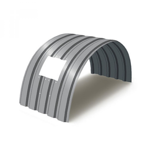 Укрытие для конвейеров из арочного профнастила МП35ПГ-1076, 1,0, в полимерном покрытии