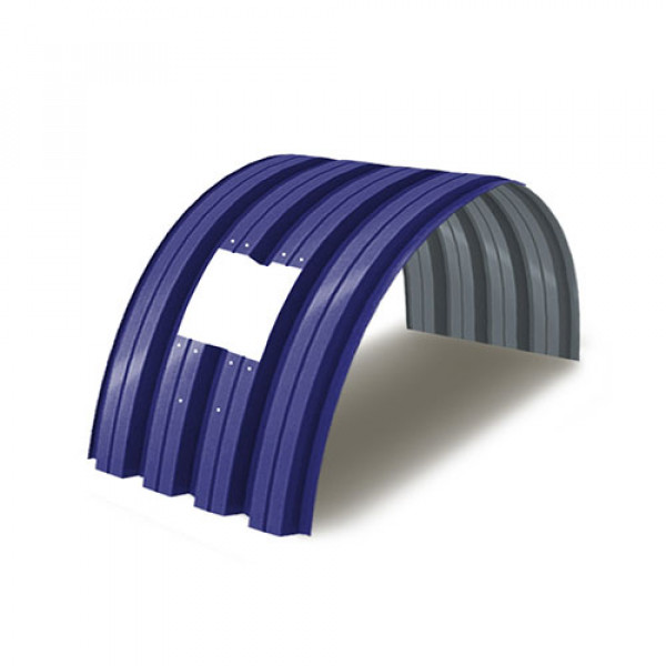 Укрытие для конвейеров из арочного профнастила Н57ПГ-960, 0,6, в полимерном покрытии