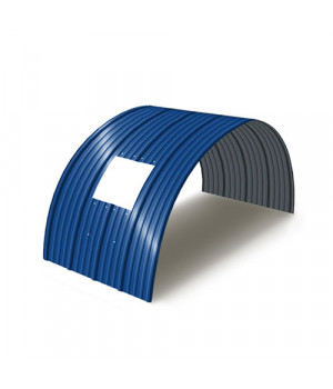 Укрытие для конвейеров из арочного профнастила НС18ПГ-1170, 0,7, в полимерном покрытии