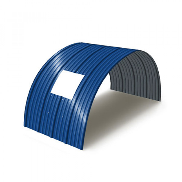 Укрытие для конвейеров из арочного профнастила НС18ПГ-1170, 0,7, в полимерном покрытии