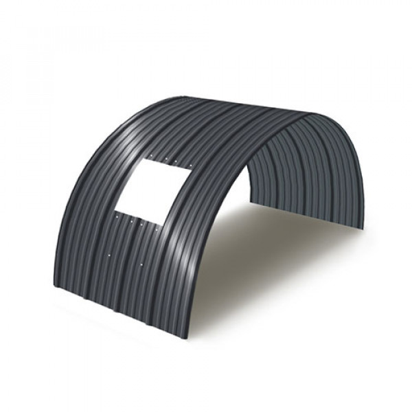 Укрытие для конвейеров из арочного профнастила НС18ПГ-1170, 0,9, в полимерном покрытии