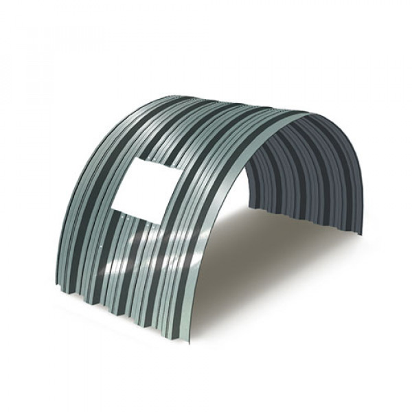 Укрытие для конвейеров из арочного профнастила НС35ПГ-1060, 0,5, оцинкованный