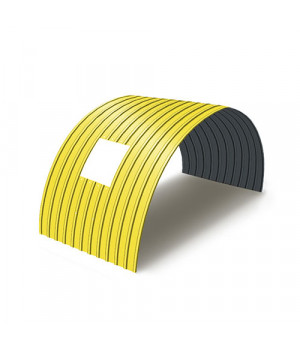 Укрытие для конвейеров из арочного профнастила С10ПГ-1160, 0,6, в полимерном покрытии