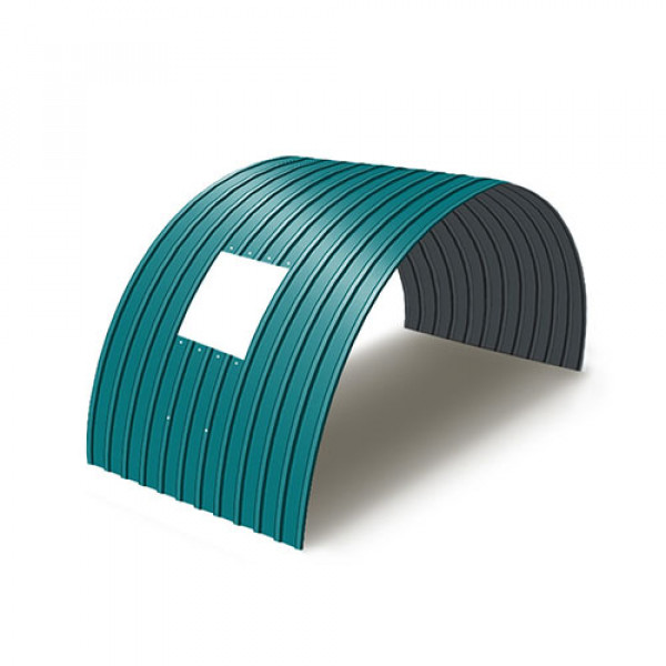 Укрытие для конвейеров из арочного профнастила С10ПГ-1160, 0,9, в полимерном покрытии