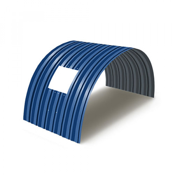 Укрытие для конвейеров из арочного профнастила С15ПГ-1190, 0,8, в полимерном покрытии