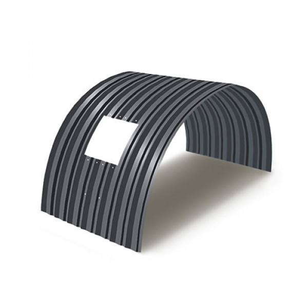 Укрытие для конвейеров из арочного профнастила С15ПГ-1190, 1,0, в полимерном покрытии