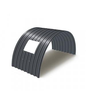 Укрытие для конвейеров из арочного профнастила С17ПГ-1163, 0,9, в полимерном покрытии