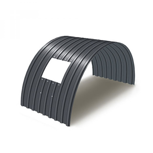 Укрытие для конвейеров из арочного профнастила С17ПГ-1163, 0,9, в полимерном покрытии