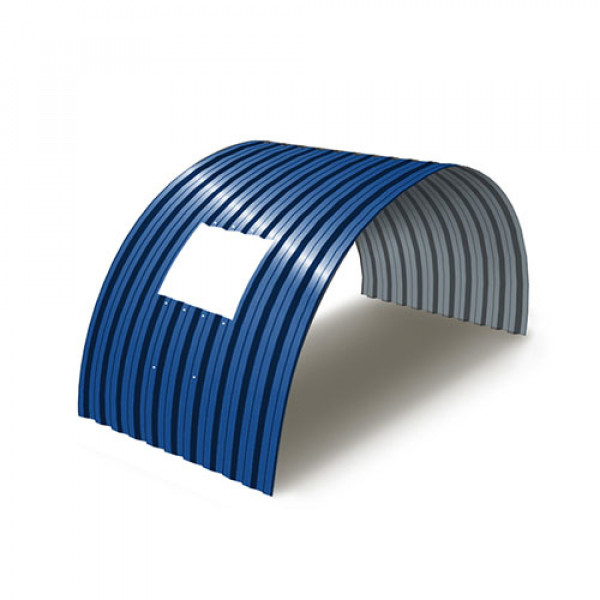 Укрытие для конвейеров из арочного профнастила С21ПГ-1051, 0,7, в полимерном покрытии