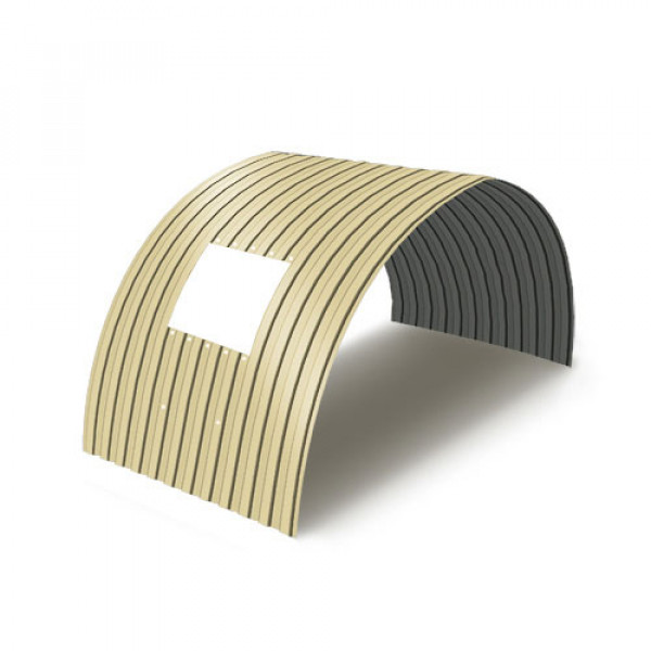 Укрытие для конвейеров из арочного профнастила МП10ПГ-1200, 0,5, в полимерном покрытии