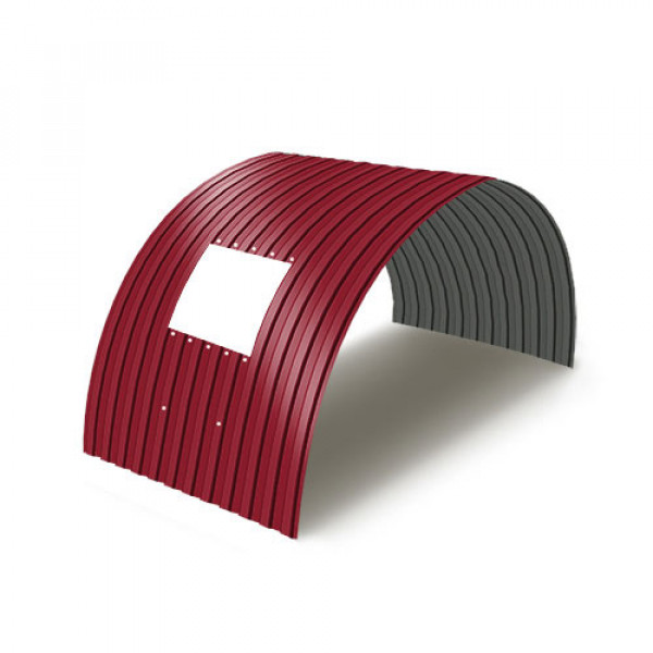 Укрытие для конвейеров из арочного профнастила СС10ПГ-1160, 0,6, в полимерном покрытии