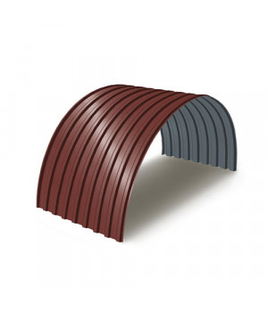 Профнастил МП20ПГ-0.7, Ширина-1100, RAL 3009, Полиэстер