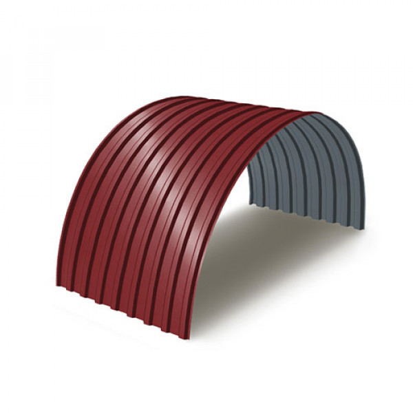 Профнастил МП20ПГ-0.5, Ширина-1100, RAL 3011, Полиэстер