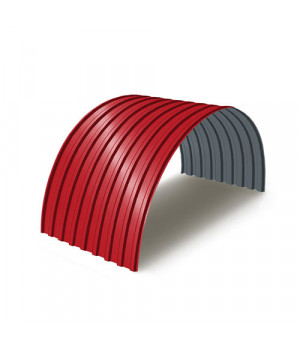 Профнастил МП20ПГ-0.7, Ширина-1100, RAL 3020, Полиэстер