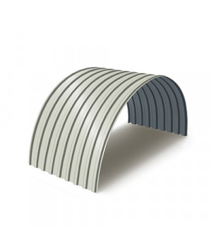 Профнастил МП20ПГ-0.7, Ширина-1100, RAL 9002, Полиэстер