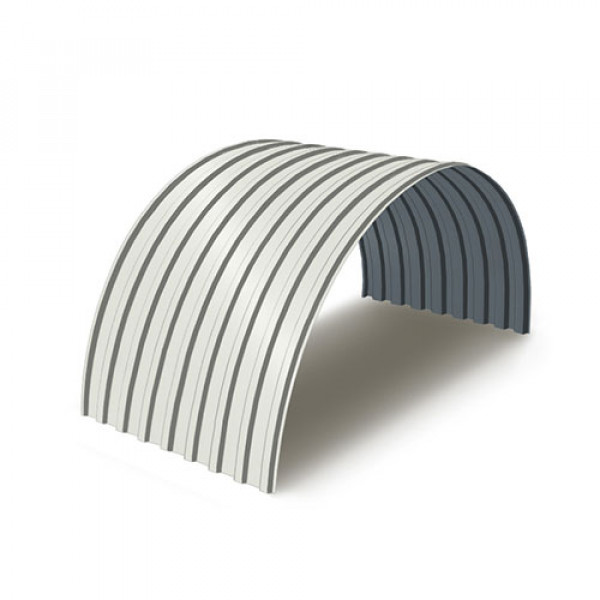 Профнастил МП20ПГ-0.5, Ширина-1100, RAL 9003, Полиэстер