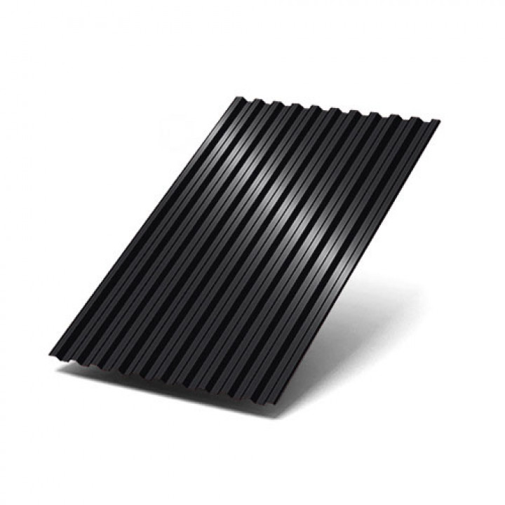 Профнастил C21-1000-0.5 RAL 9005 PURMAN