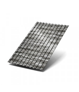 Профнастил C21-1000-0.5 Белый Плитняк ECOSTEEL