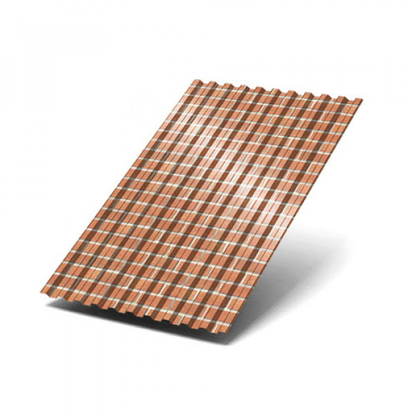 Профнастил C21-1000-0.5 Кирпич ECOSTEEL