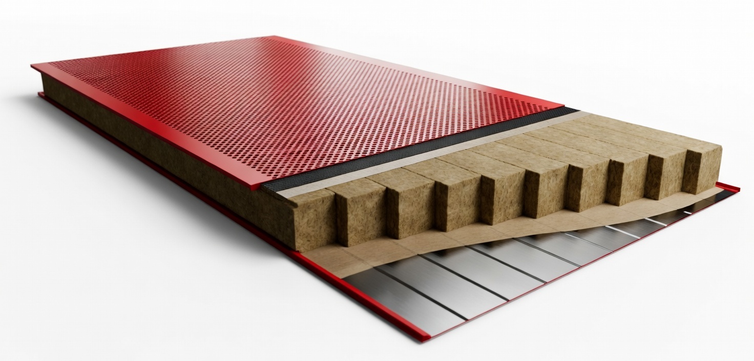 Акустические сэндвич-панели