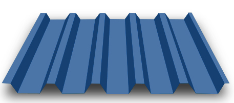 Профнастил Н57 в упаковке