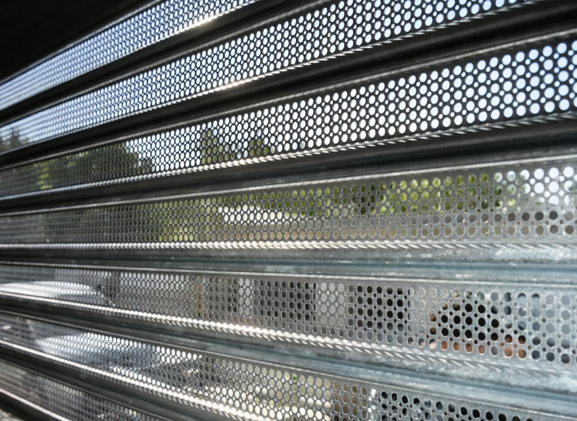 Перфорированный профлист для фасадов и ограждений