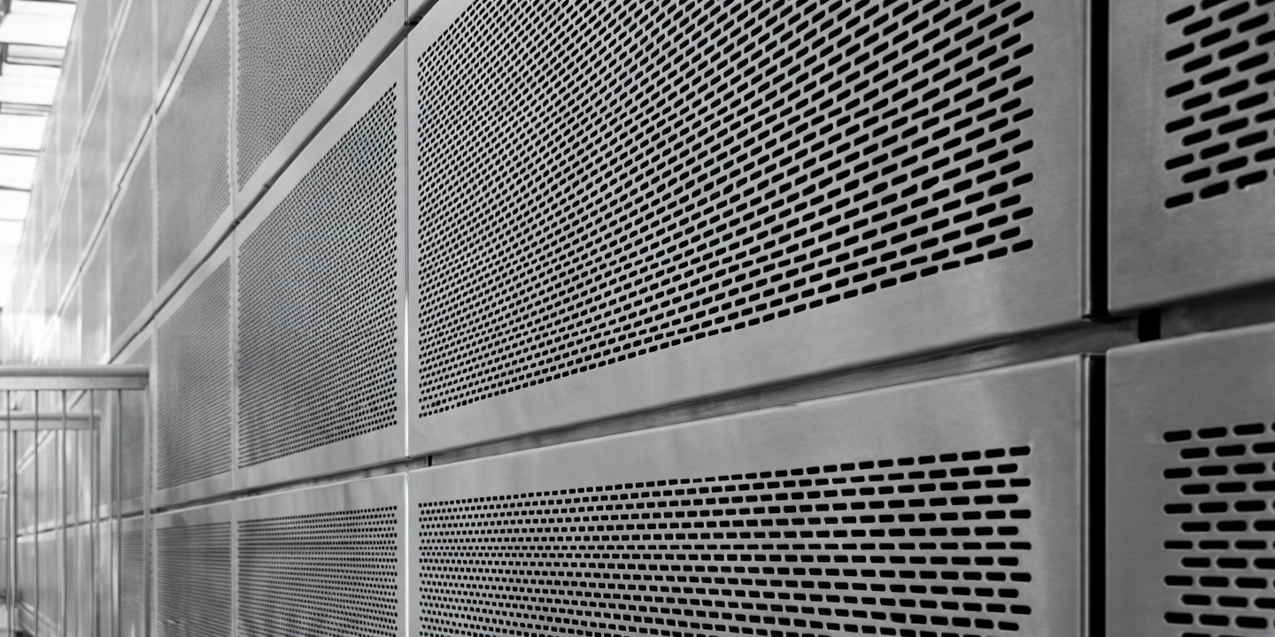 Перфорированный профлист для фасада