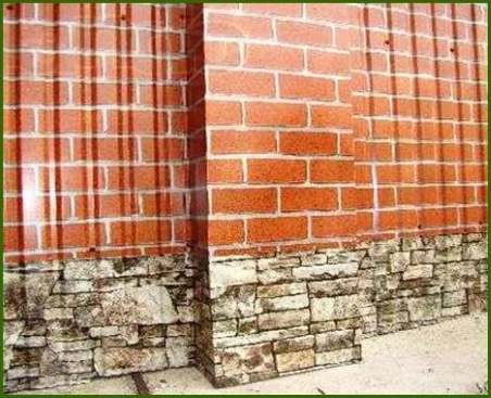 Профнастил под камень и кирпич