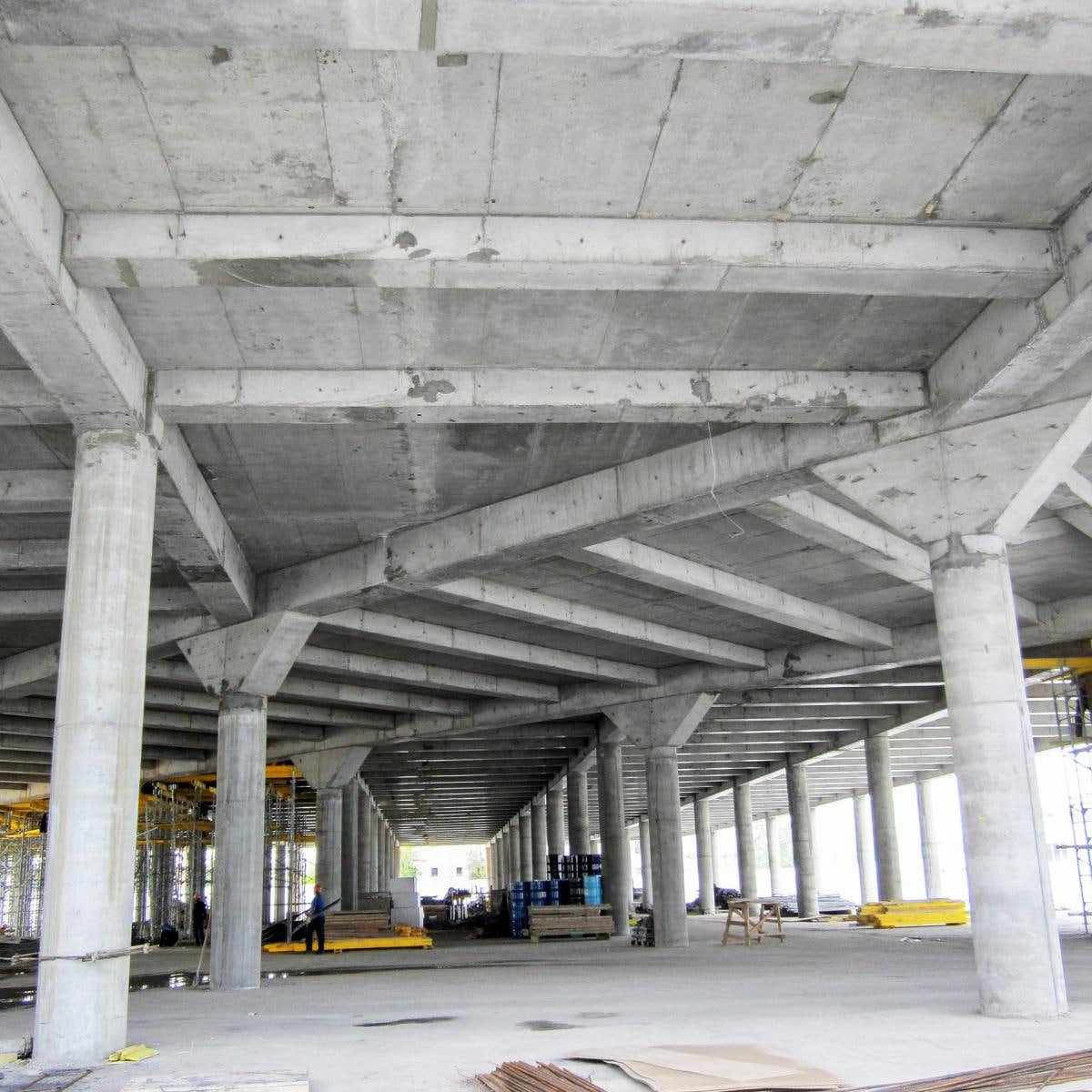 Монолитное перекрытие по профнастилу