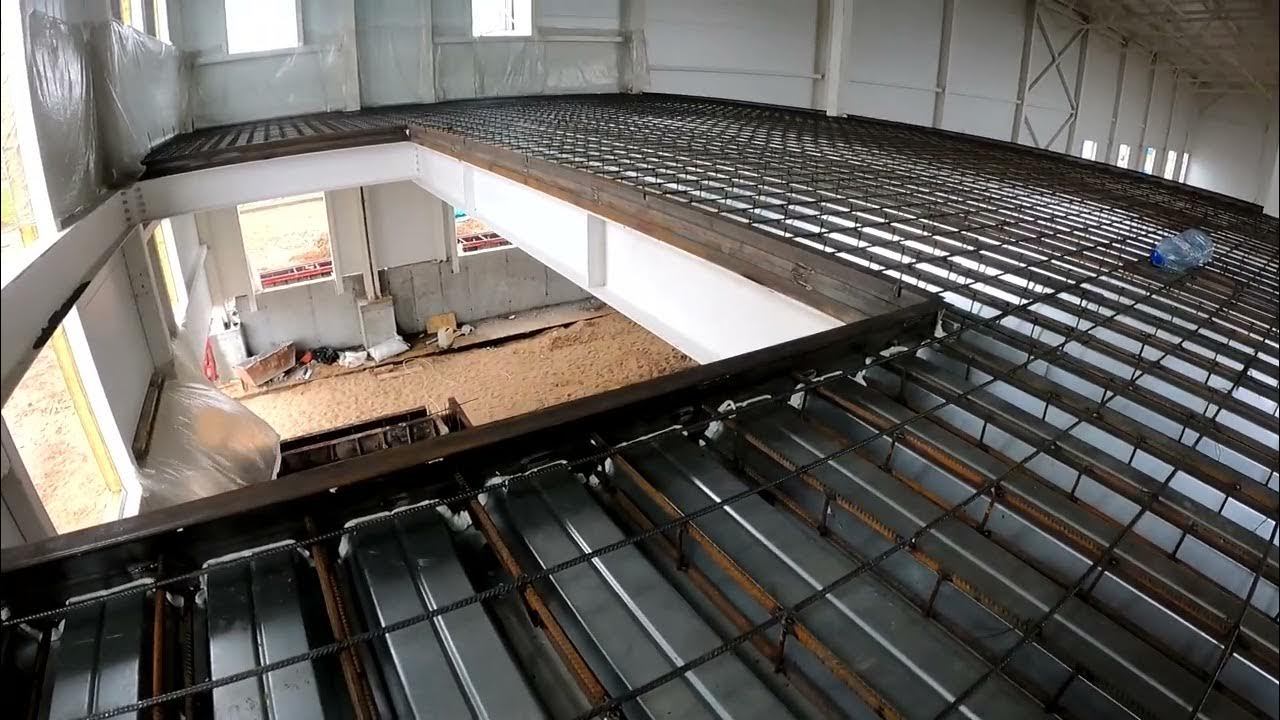 Профнастил для монолитного перекрытия в гражданском строительстве