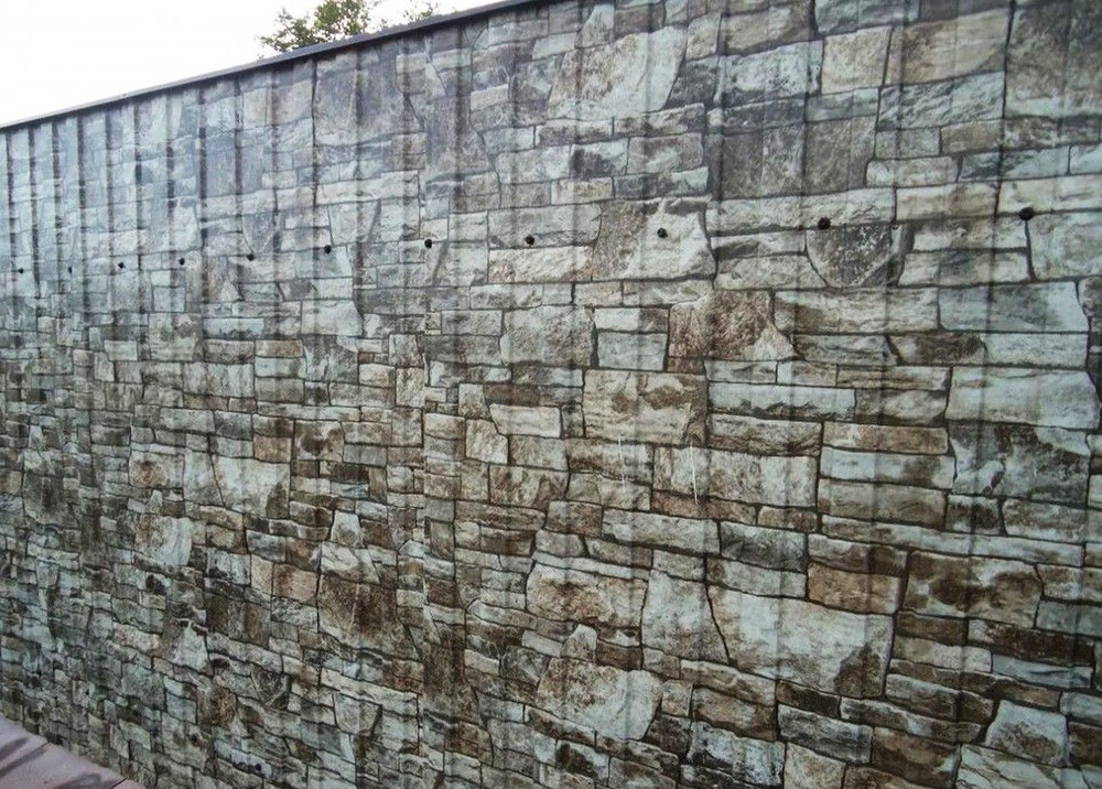 Стеновой профнастил для промышленного объекта