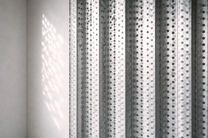 Профлист перфорированный стеновой