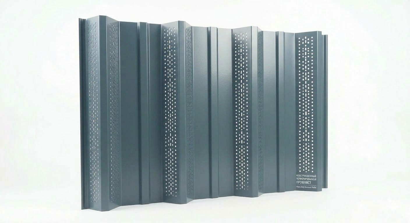 Перфорированный профлист стеновой